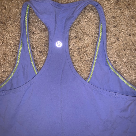 Lulu Lemon purple size 8 tank top - Picture 3 of 3